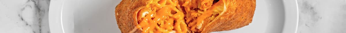 Mac & Cheese Deep-Fried Wrap