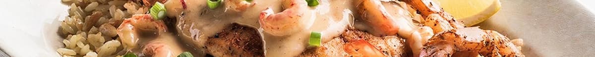 Grilled Cajun Duo & 4 Shrimp