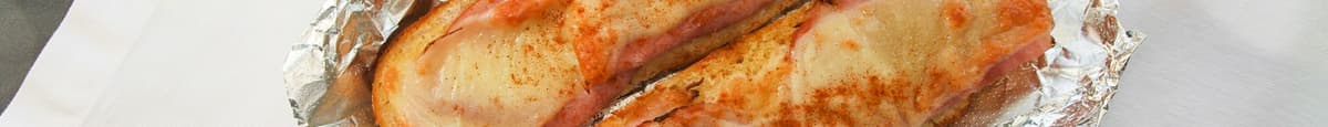 Open Face Ham Sandwich