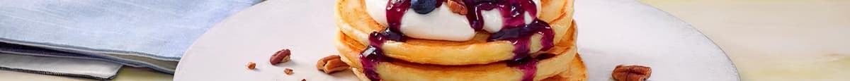Blueberry Cream Cheese Pancake