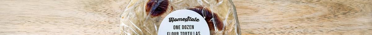 Dozen Flour Tortillas