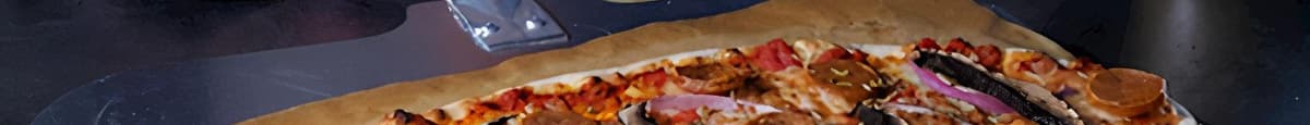Pizza Salsiccia e portobellos  / Salscicia e portobellos pizza