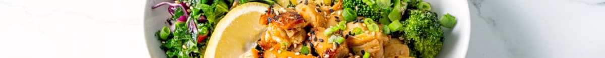 Low Carb Grilled BBQ Chicken Bowl