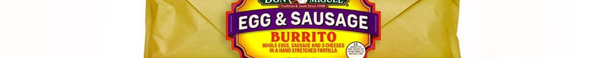 Don Miguel Egg Sausage & Cheese Burritos
