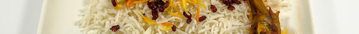 5.  Zereshk Polo  Saffron Barberry Rice Pilaf