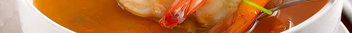 Hot & Soup Shrimp (Tom Yam Kung)