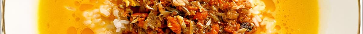 招牌 金汤蟹粉捞饭 /  Rice Topped with Crab Meat