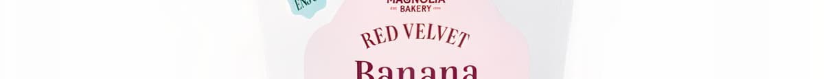 Magnolia Bakery World Famous Banana Pudding Red Velvet Cup (16 oz)