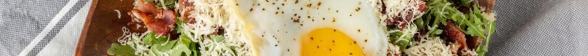 Arugula + Runny Egg Salad