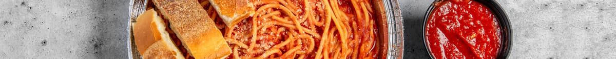 Spaghetti Home Style with Marinara Sauce