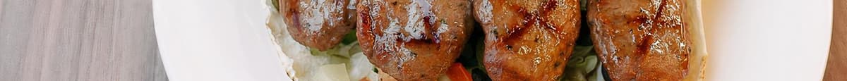 Large Kofte (Grilled Meatballs) Pita Wrap