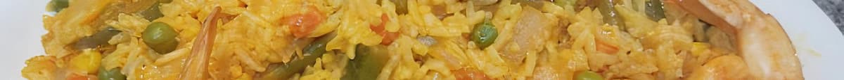 Camarones con Arroz / Shrimp with Rice