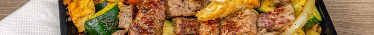 Steak & Chicken Combo Plate