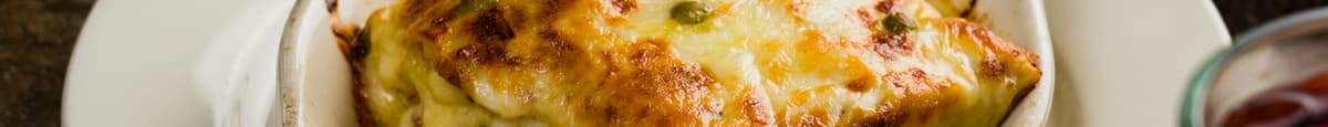 Lasagna Pancetta, Cavolfiore e Piselli