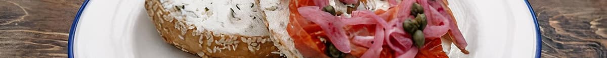Kippered Salmon Sandwich