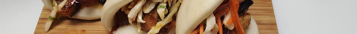 Bao Pork Belly with Asian Slaw