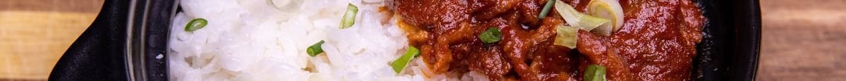 Spicy Pork Bulgogi w/rice