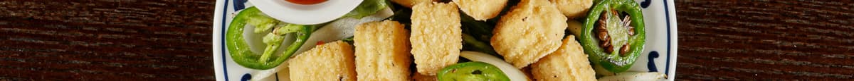 9A. Salted & Pepper Fried Tofu / Tàu Hủ Rang Muối