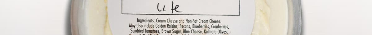 Cream Cheese (Lite) - 1/2LB