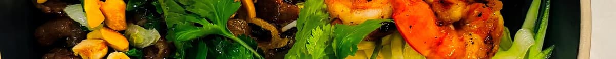 29. Vermicelli with Grilled Shrimp & Egg Roll / Bún Tôm Nướng Chả Giò