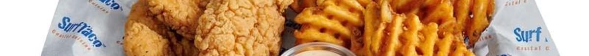 Chicken Tenders & Waffle Fries