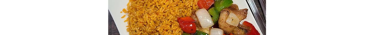 Jollof Rice and Chicken Regular
