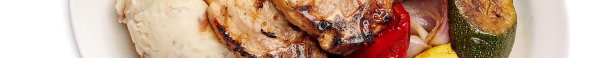 Grilled Maple Pork Chops#