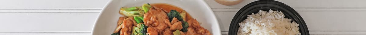 2. Chicken with Broccoli