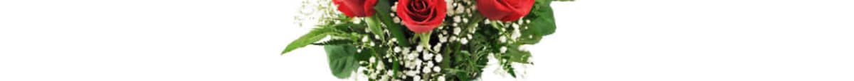 12 Classic Red Roses