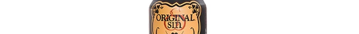 original sin black widow cider can (gf)