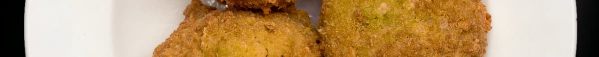 Fried Monterey Jack Boudin Balls with Crawfish (3)