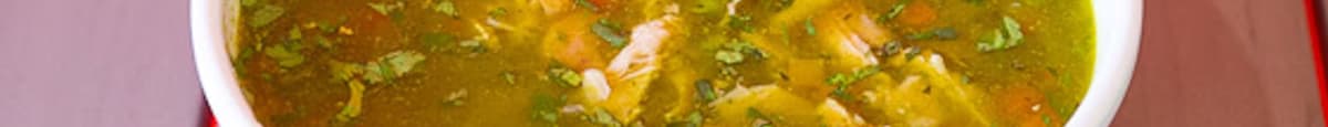 Chicken Cilantro Soup "Aguadito"
