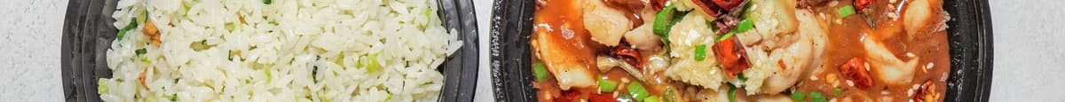 Hot and Spicy Boiled Fish Fillet / 水煮鱼片