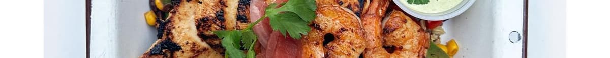 Seasonal Special: Chicken & Shrimp Fajita Bowl