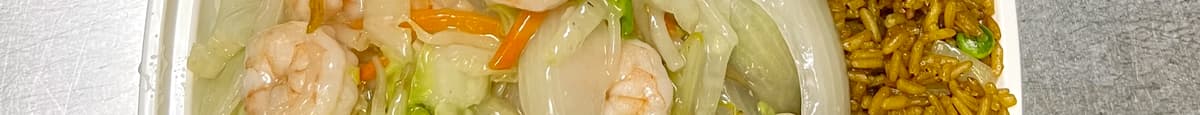 C- Shrimp Chow Mein