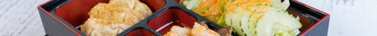 Beef & Shrimp Bento