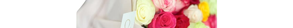 30 Mixed Color Roses