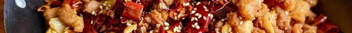 Chongqing Spicy Popcorn Chicken🌶️🌶️🌶️🌶️ 重庆辣子鸡