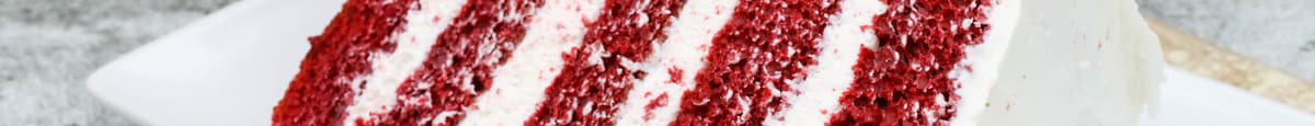 Jumbo Red Velvet Cake Slice