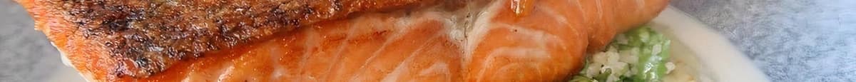 Fried Salmon Sandwich