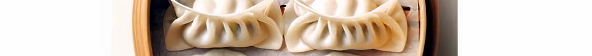 猪肉蒸饺 Prok Dumplings (6pcs)