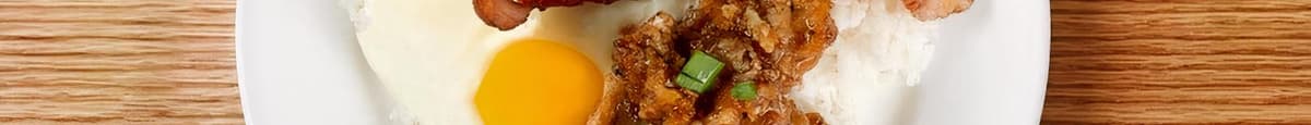 Korean Fried Chicken Breakfast