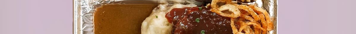 [new] TV Dinner BBQ Meatloaf