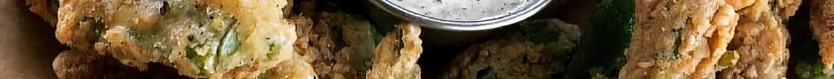 Pecan Crusted Okra