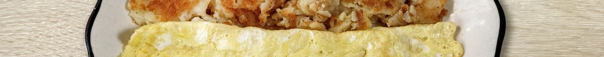 Plain Omelette Breakfast