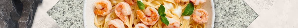 Mediterranean Shrimp Pasta Court