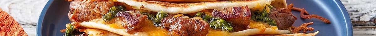 Papa Corazon's Steak Quesadillas Combo