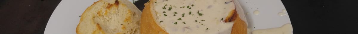 Cup Homemade Clam Chowder