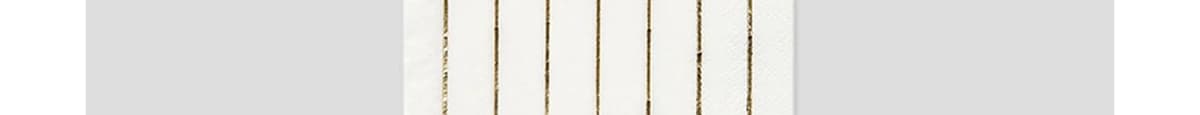 Meri Meri - Gold Stripe Small Napkins