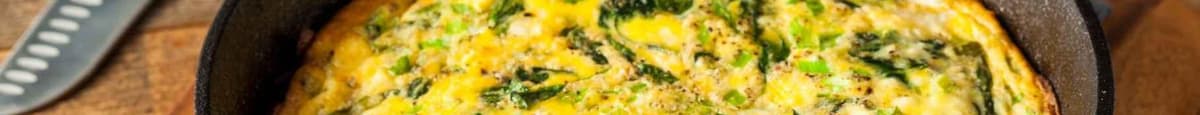 Classic Spinach Omelette